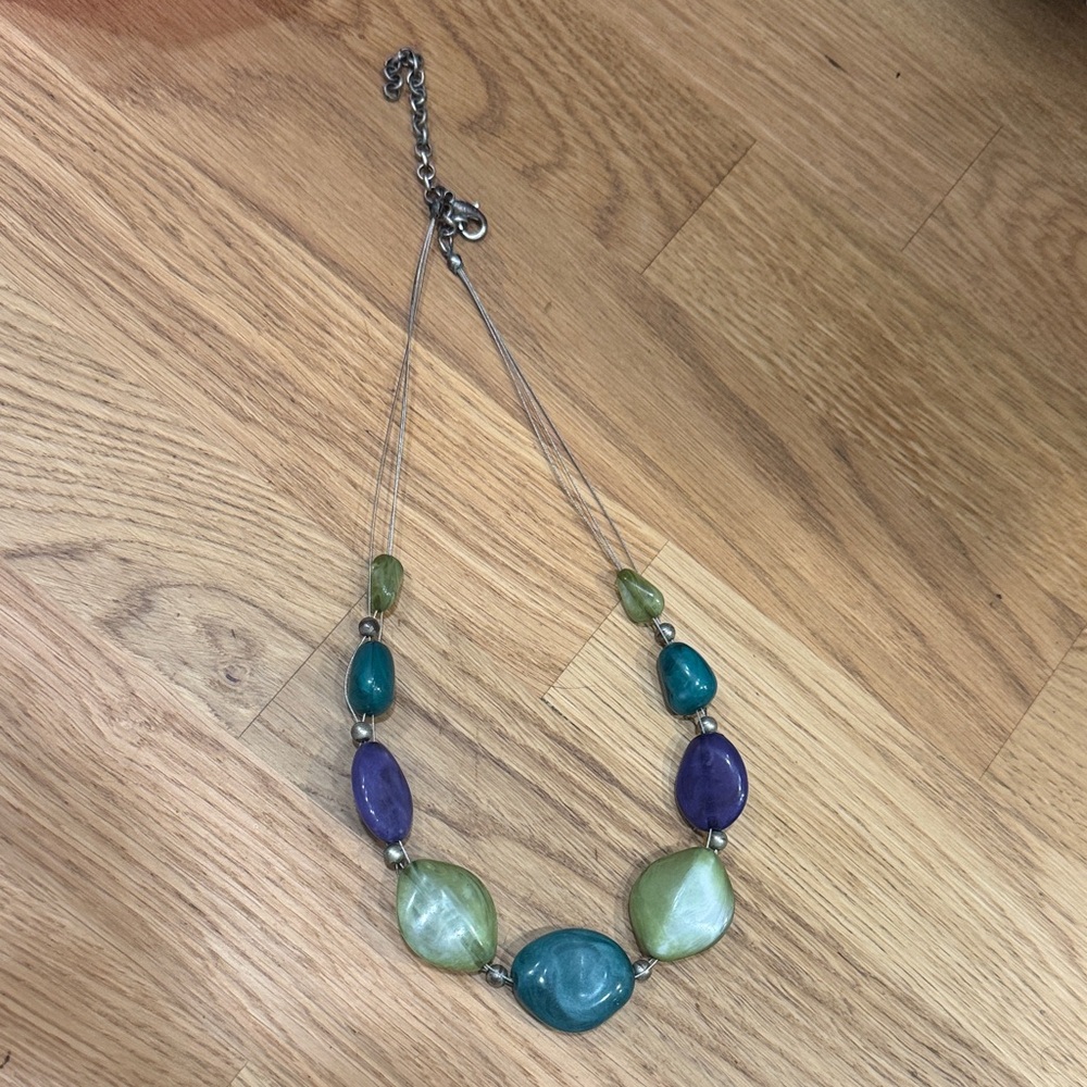 Elegant Multicolor Beaded Necklace